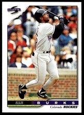 1996 Score 442 Ellis Burks   Colorado Rockies  Baseball Card