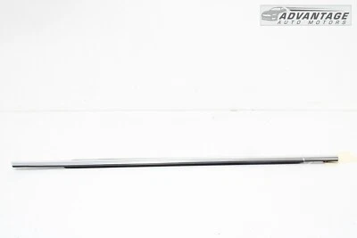 AUDI A6 C7 2012-2018 PUERTA TRASERA IZQUIERDA VENTANA EXTERIOR CINTURÓN MOLDURA CROMO OEM Foto 1 de 4