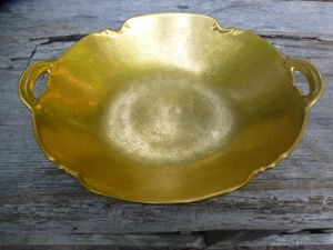 Antique Pickard Serving Bowl 24K Gold plated 8.25" x 3" Centerpiece Bowl - Picture 1 of 7