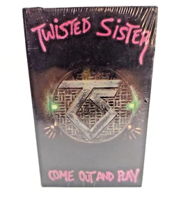 Twisted Sister Come Out and Play 1985 Betamax Beta Hi-Fi Video Tape New Sealed - Imagen 1 de 7