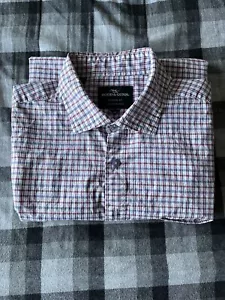 Rodd & Gunn Shirt Men's M Multi Plaid Original Fit Woven In Italy Short Sleeve - Picture 1 of 17