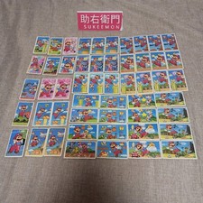 "Set of 52" 1985 Nintendo Super Mario Bros. Menko Card VTG in Stock Very Rare