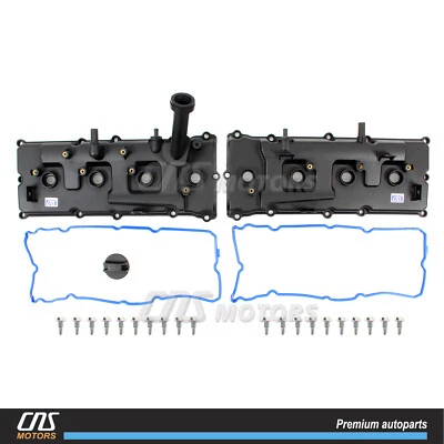 Valve Cover LEFT RIGHT for 07-16 Nissan QX56 Armada NV2500 Pathfinder Titan 5.6L Foto 1 de 4