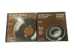 New- Vintage- Airequipt Rotary Tray For 100 slides - Picture 1 of 3