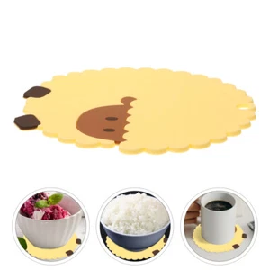 Table Placemat Anti-scald Place Mat Non-slip Placemat Cartoon Decorative - Picture 1 of 12