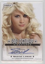 2010 Razor Pop Century Signatures Shayne Lamas #AU-SL1 Auto 0k5