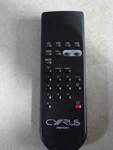 CYRUS AMP-TUNER SYSTEM FERNBEDIENUNG REMOTE VINTAGE das ORIGINAL - Picture 1 of 1