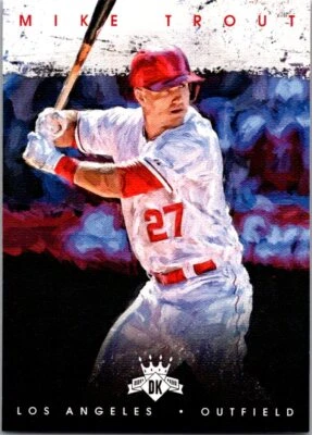 2016 Panini Diamond Kings #91 Mike Trout NMT-MNT - Image 1 of 2