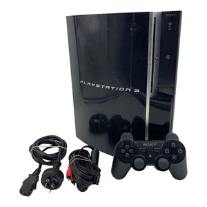 40GB Sony Playstation 3 Console Bundle - CECHJ02 PS3 - Picture 1 of 8