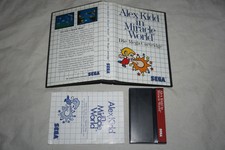 Alex Kidd In Miracle World (Sega Master System SMS) Complete in Case PAL German