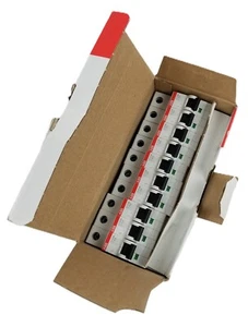 10 ABB ST201M-C4 2CDS271334R0044 Circuit Breaker 4A 277V/60V 1Pole Din Rail NEW - Picture 1 of 11