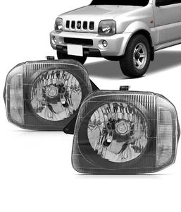 2 X FARI FANALI ANTERIORi PER SUZUKI JIMNY 1998 D+S  FANALINI PROIETTORI COPPIA  - Imagen 1 de 6
