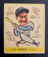 "1938 Goudey" Lou Gehrig - #20 of 100 - Limited Edition!!