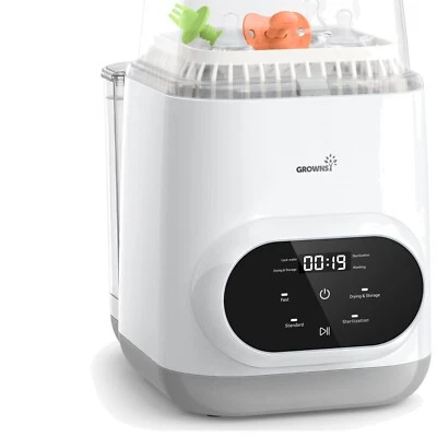 Efficient Baby Bottle Washer Pro: 12 Sprays & 14 Jets for Effortless Cleaning - Image 1 of 4