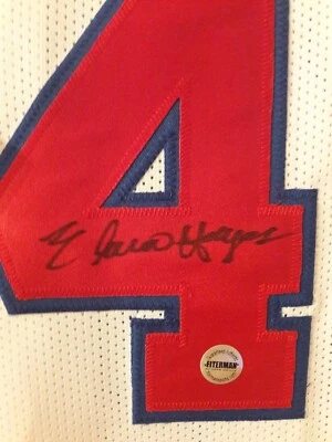 ELVIN HAYES HOUSTON COUGARS SIGNED JERSEY FSG/HOLO WASHINGTON BULLETS NBA HOF - Изображение 1 из 4