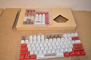 NEW RETRO MARIO STYLE REPLACEMENT KEYS - 108 PBT KEYCAPS - Picture 1 of 3