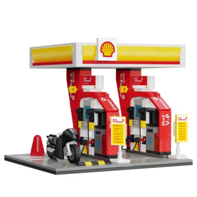 STAZIONE DI SERVIZIO SHELL COSTRUZIONI CADA 305 PZ ORIGINALE - Immagine 1 di 2