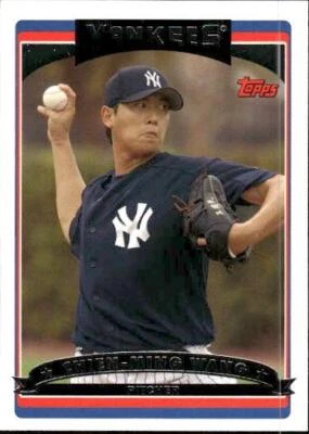 2006 Topps New York Yankees Chien-Ming Wang #NYY12 New York Yankees - Image 1 of 2