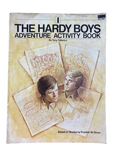 1977, The Hardy Boys # 1 Adventures Pictures to Color Tony Tallarico USA Vintage - Bild 1 von 24