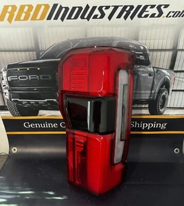 2023 - 2024 Super Duty OEM Ford LED Tail Light Platinum Limited LEFT with Blis - Foto 1 di 2