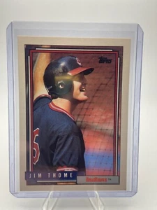 1992 Topps - Jim Thome #768 (Bottom Right Corner Discolored) - Picture 1 of 2