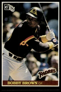 1985 Donruss #383 Bobby Brown - Picture 1 of 2
