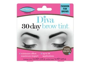 Colorsport Diva 30 Day Brow Tint Dark Brown - Picture 1 of 2