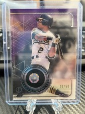 2019 Topps Tribute Stamp of Approval Relics Purple /50 Khris Davis #SOA-KD