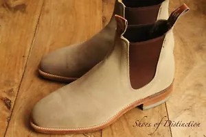R.M. Williams Beige Wildleder Chelsea Boots Schuhe UK 7 G US 8 EU 41 - Bild 1 von 11