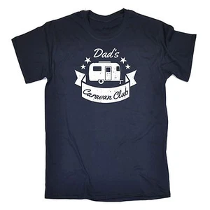 Dads Caravan Club T-SHIRT birthday gift For Him Daddy Camping birthday gift - Picture 1 of 9