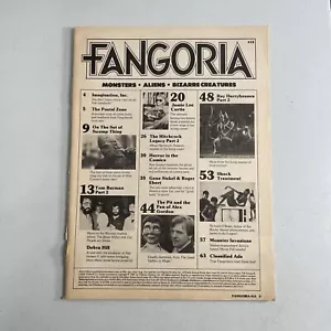 Fangoria Magazine Issue #15 (1981) Horror Monsters -- Halloween **HAS FLAWS** - Imagen 1 de 8