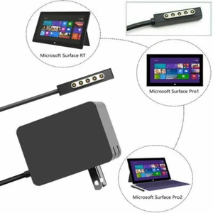 1512 1513 1516 1572 Charger For Windows Surface RT Microsoft Surface Pro 2 Power - Picture 1 of 12