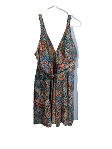 Abito costume da bagno donna Bloomchic floreale 14/16 multicolore nuovo con etichetta - Foto 1 di 8