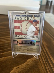 2005 Duke Snider Donruss Signature Series Autograph Auto Mets Dodgers HOF