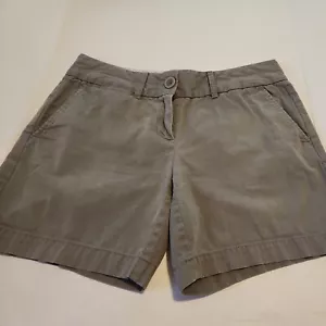 Ann Taylor LOFT ,The Riviera Shorts Gray/Green Size 0,Summer,Vacation,Womans - Picture 1 of 7