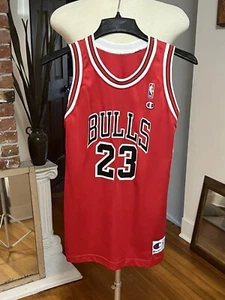 Champion Old School Michael Jordan Bulls Trikot Gr. 18-20 - Bild 1 von 9