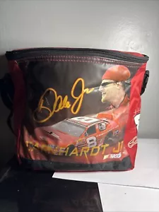 Vintage Dale Earnhardt Jr. NASCAR Lunchbox Soft Cooler Zip With Strap Red 6 Can - Picture 1 of 4