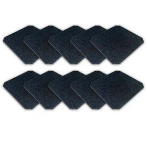 10x Antirutschmatte Antirutschmatten Pad Achteck Rutschmatte 150 x 150 x 4,5 mm - Bild 1 von 2