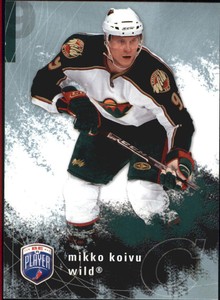2007-08 Be A Player Wild Hockey Card #99 Mikko Koivu