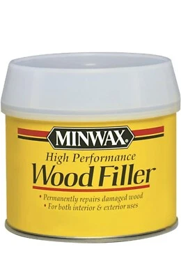 12 oz Minwax 21600 High Performance Two-Part Wood Filler (6 - PACK)