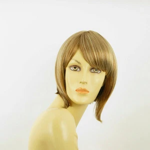 Perruque femme courte blond foncé méché blond clair CAROLE F27613 - Imagen 1 de 9