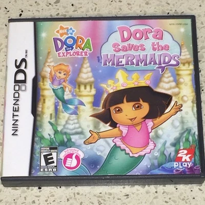 Nintendo DS - DORA THE EXPLORER: DORA SAVES THE MERMAIDS - Tested - Image 1 of 4