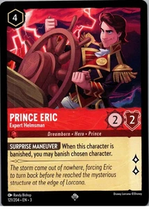 Prince Eric - Expert Helmsman - Super Rare - Into the Inklands - 121/204 - NM - - Bild 1 von 2