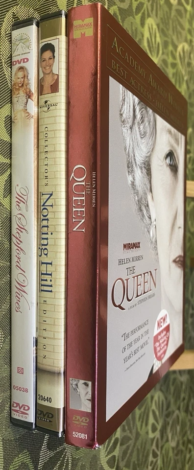 3DVD Movie Lot–The Queen,Notting Hill,Stepford Wives–Julia Roberts Nicole Kidman - Image 1 of 4