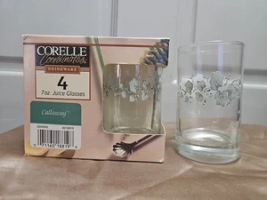 Corelle "Callaway", 7 Unzen SAFTBECHER, grüner Efeu, NEUE BOX mit 4 von 1999, #2 - Bild 1 von 14