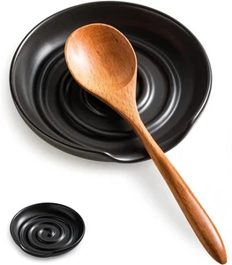 Spoon Rest, Large Spoon Holder for Kitchen Counter, Cooking Spoon Rest for Stove - Picture 1 of 3