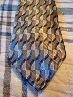 Gravata clássica masculina George Machado Zylos 100% seda - Imagem 1 de 4