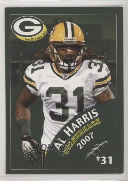 2007 Green Bay Packers Police Amery PD Back Al Harris #18 - Image 1 of 2