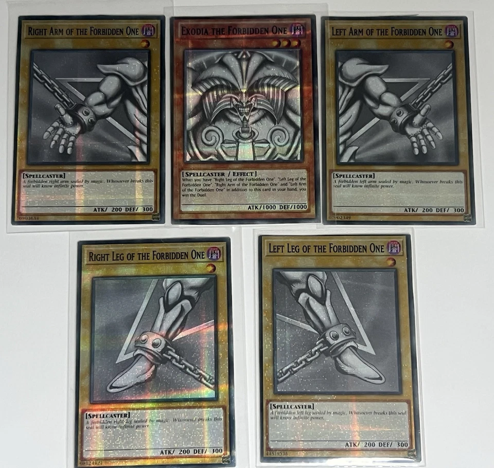 Yu-Gi-Oh! TCG Exodia Grill Set Custom Starlight Ghost Rare - Image 1 of 1