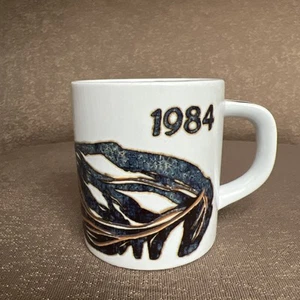 VTG 1984 Royal Copenhagen 3” Annual Mug Cup Denmark Fajance Annual Series - Picture 1 of 6